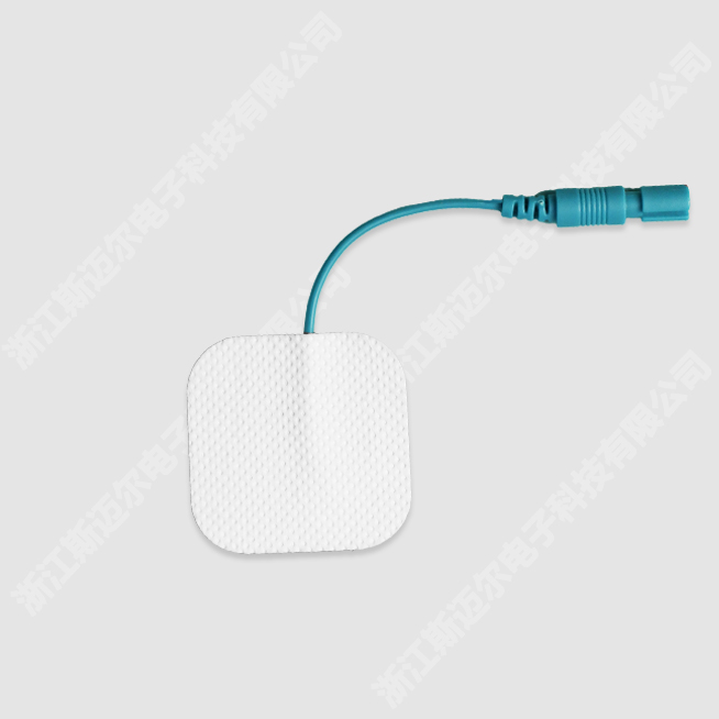 理療電極片/無(wú)紡布/插針1.8孔膈肌40*40電極片 CM4040FC